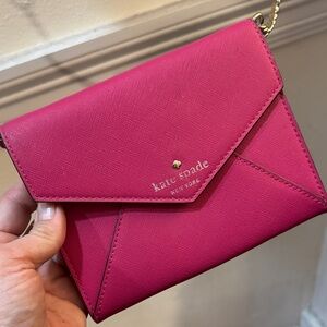Kate Spade Fuchsia Envelope Clutch